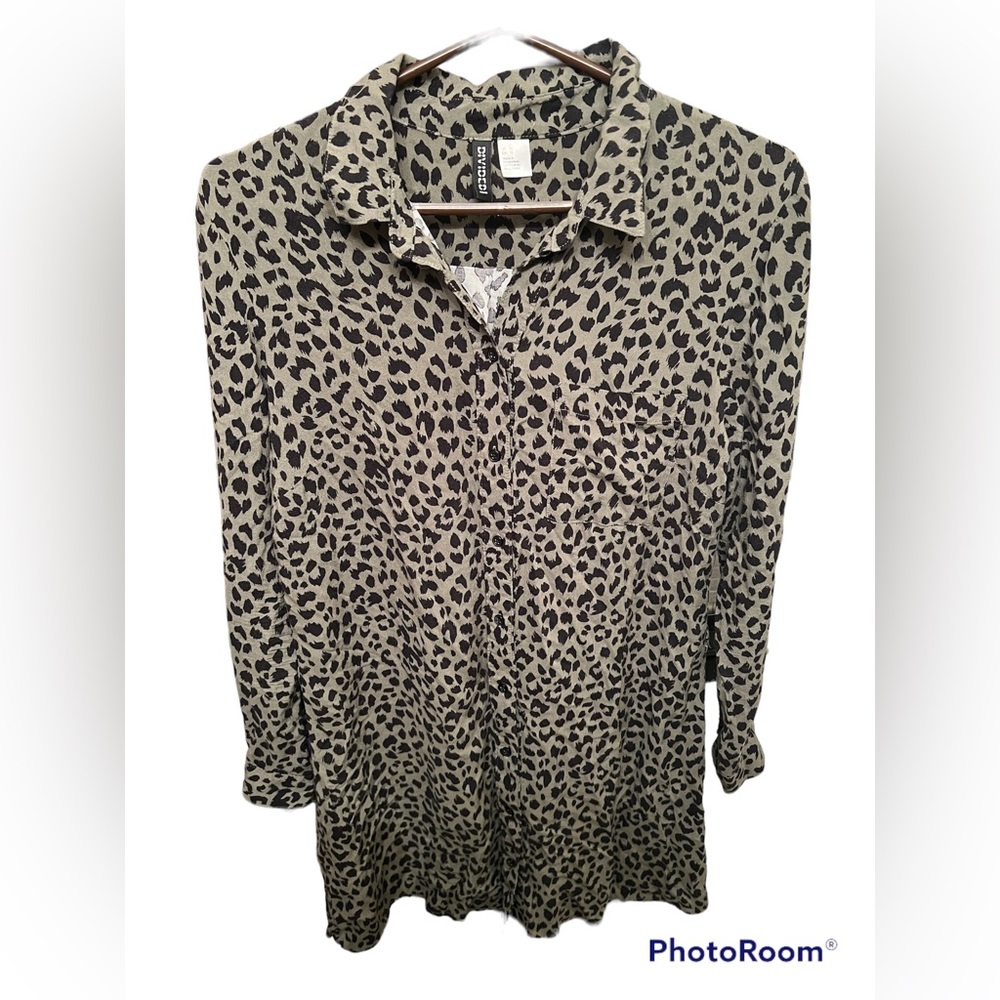 Divided by H&M Leopard Print Mini Dress